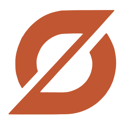 Official Zero Slop orange app icon with a transparent background